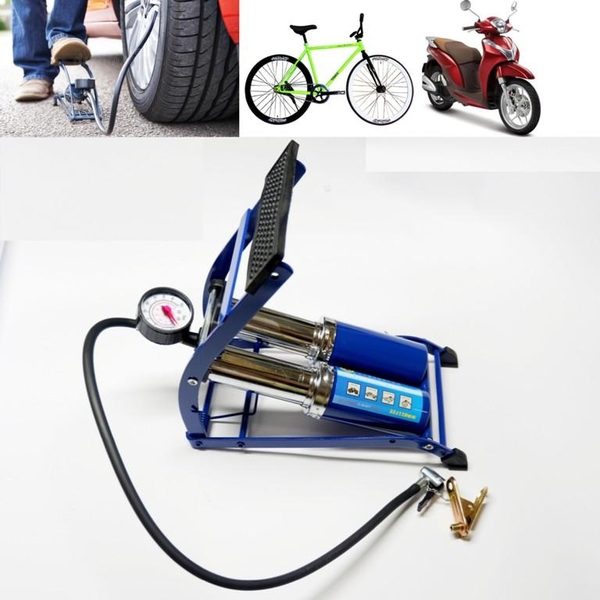 Bơm Đạp 2 Ống 55x120mm L0002 C-Mart - Giải Pháp Tiện Lợi và Đa Năng!