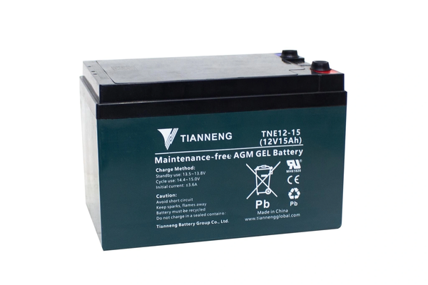 BÌNH ẮC QUY XE ĐẠP ĐIỆN TIANNENG TNE12-15 12V 15AH (bộ 4 bình)