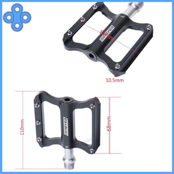 Bàn đạp, pedal xe đạp Gineyea K349 nhôm bạc đạn siêu êm