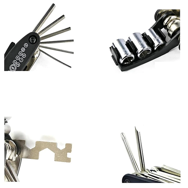 Bộ Lục Giác Đa Năng Mini 15 in 1 Cao Cấp Bỏ Túi Tiện Lợi