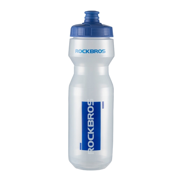 Rockbros chai nước đi xe đạp 750ml không chứa BPA xe đạp chai xách tay bền MTB xe đạp đường trường chai nước thể thao ngoài trời với bụi che