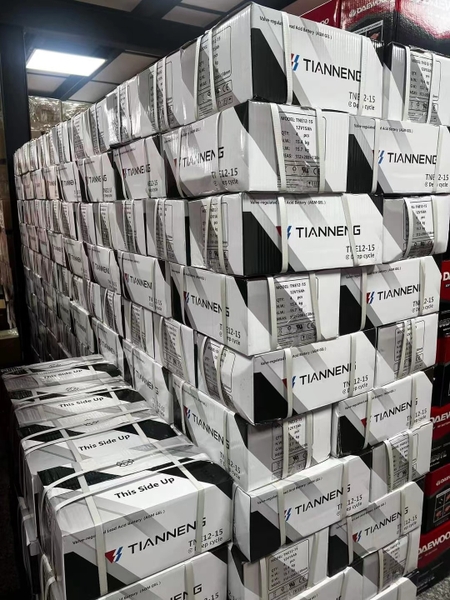 BÌNH ẮC QUY XE ĐẠP ĐIỆN TIANNENG TNE12-15 12V 15AH (bộ 4 bình)