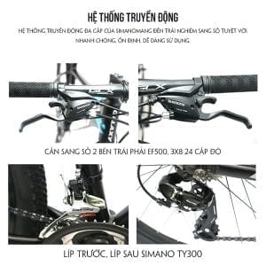 XE ĐẠP THỂ THAO GLX ML200