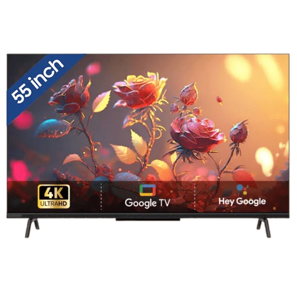Android Google Tivi Coocaa 55 inch UHD 4K 55Y68 điều khiển giọng nói