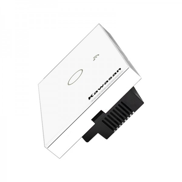 Công tắc chạm cảm ứng 1 nút Kawa KW-CT1W-WIFI Trắng