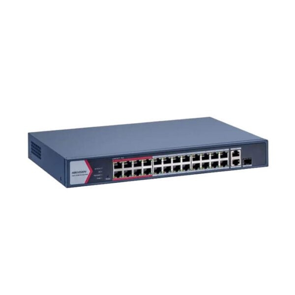 Switch PoE Hikvision DS-3E1326P-EI/M (24 PoE, 2 uplink Gigabit, 2 SFP, 230W)