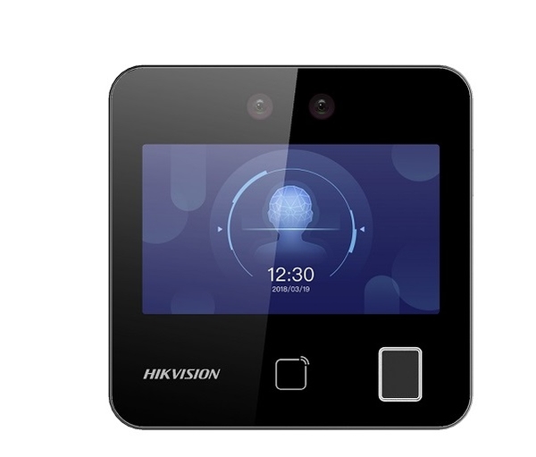 Máy chấm công Hikvision DS-K1T343MFWX (Khuôn mặt, vân tay, thẻ)