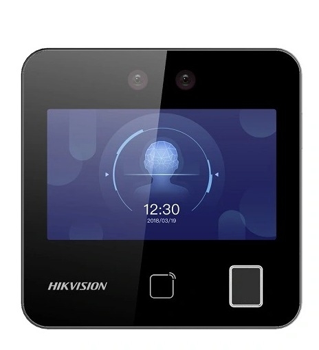 Máy chấm công Hikvision DS-K1T343MFWX (Khuôn mặt, vân tay, thẻ)