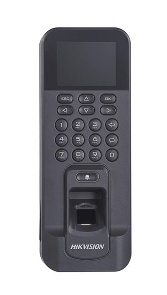 Máy chấm công Hikvision DS‑K1T804BMF (Vân tay, thẻ)
