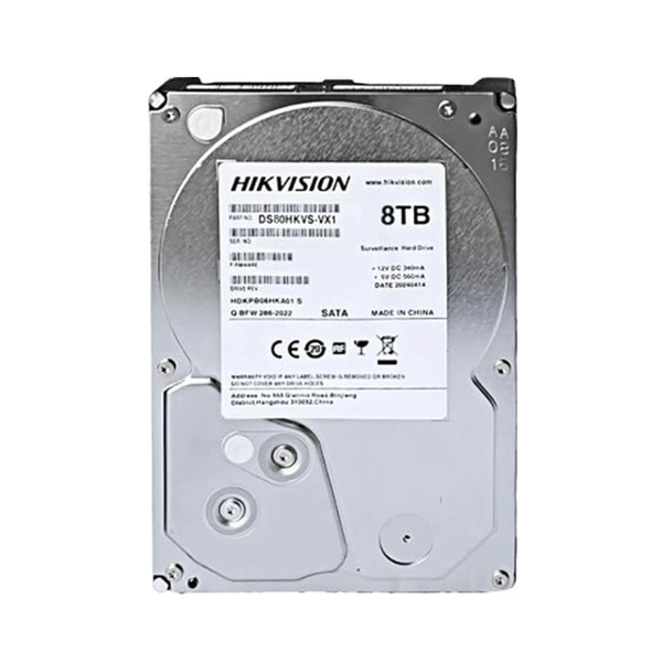 Ổ cứng HIKVISION 8TB DS80HKVS-VX1 chuyên dụng cho camera giám sát
