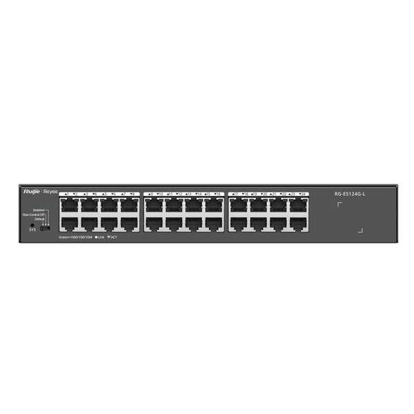 Switch chia mạng Ruijie RG-ES124G-L (24 cổng Gigabit)