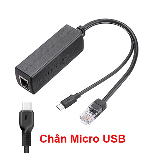 Bộ tách tín hiệu POE Splitter HRUI 5V