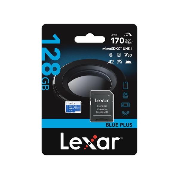 Thẻ nhớ LEXAR MicroSD 128GB chính Hãng