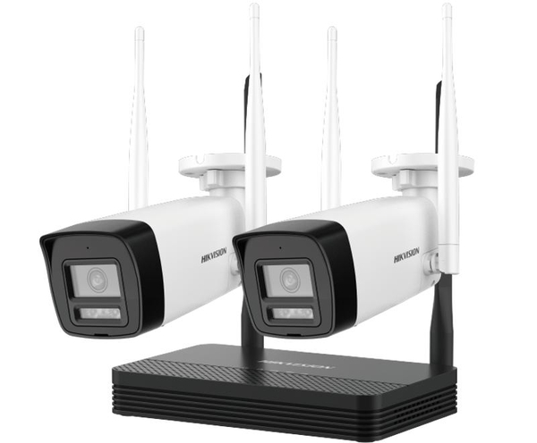 Bộ KIT camera Hikvision Wifi NKS424W0H (1 box NVS + 2 cam thân 4MP)