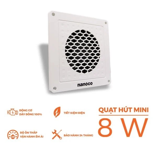 Quạt hút Nanoco 8W NMV1421