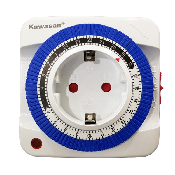 Ổ cắm hẹn giờ analog Kawa TG16A