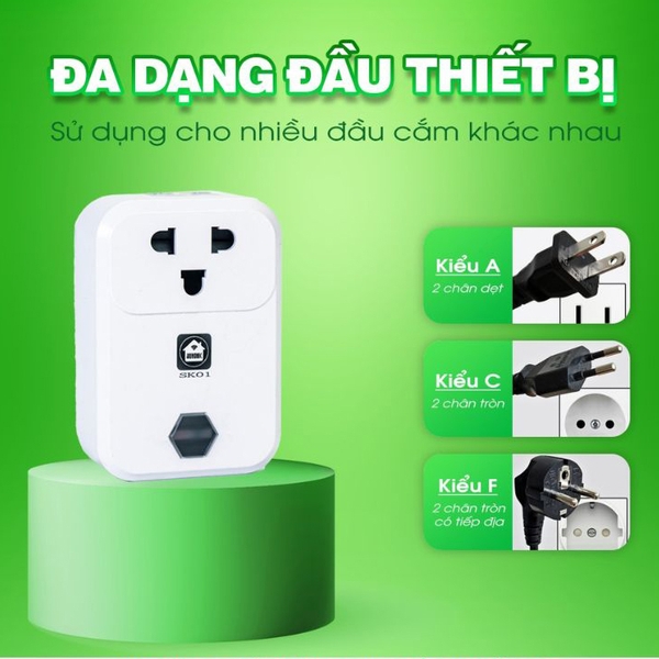 Ổ cắm thông minh Hunonic SK01