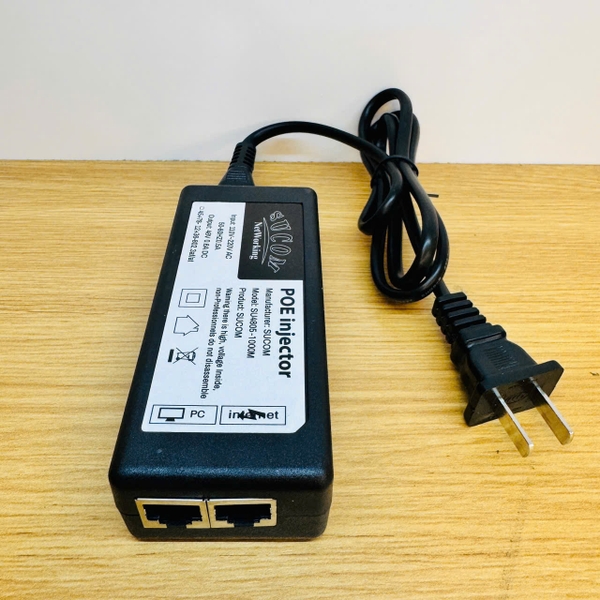 Nguồn POE 1 cổng POE-48V Gigabit