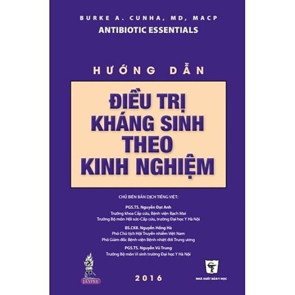 Hướng dẫn điều trị kháng sinh theo kinh nghiệm