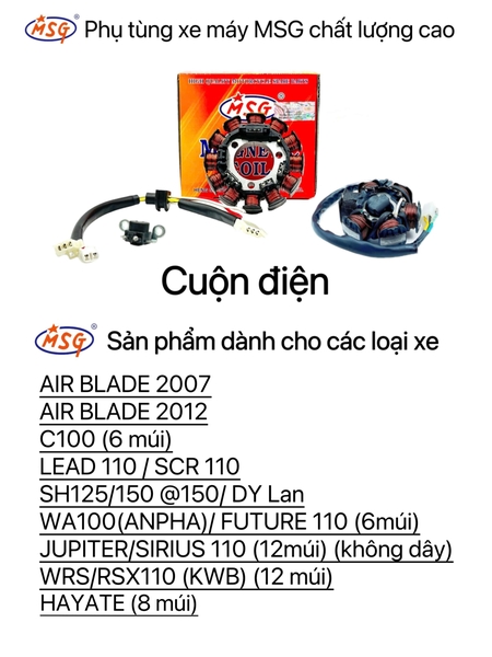 CUỘN ĐIỆN/ MÂM LỬA