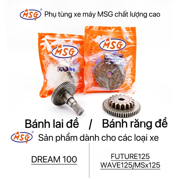 BÁNH LAI ĐỀ, BÁNH RĂNG ĐỀ