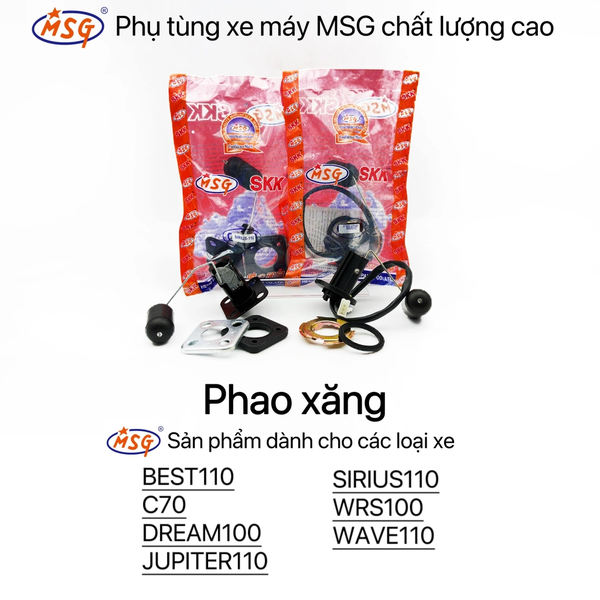PHAO XĂNG (Sản phẩm thêm loại xe mới)