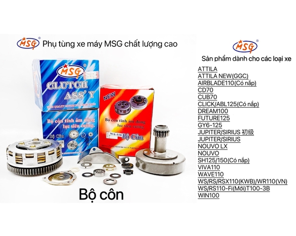 BỘ CÔN / BỘ NỒI