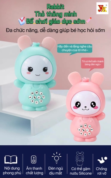 ĐỒ CHƠI THỎ THÔNG MINH ĐA NĂNG