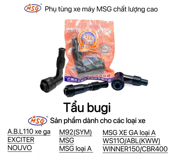 TẨU BUGI (Sản phẩm thêm loại xe mới)