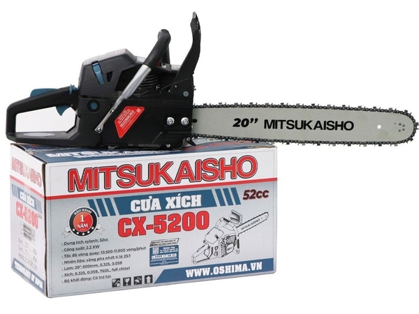 Máy Cưa Xích 2 Thì Mitsukaisho CX-5200 2.2kW