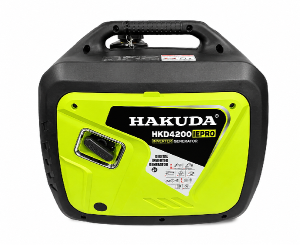Máy Phát Điện Chạy Xăng Inverter 4.2KW Hakuda HKD4200IEPRO Đề Siêu Cách Âm