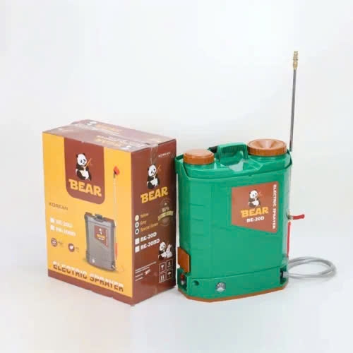 Bình Phun Xịt Điện 20L Bear BE-20BD Bơm Đôi