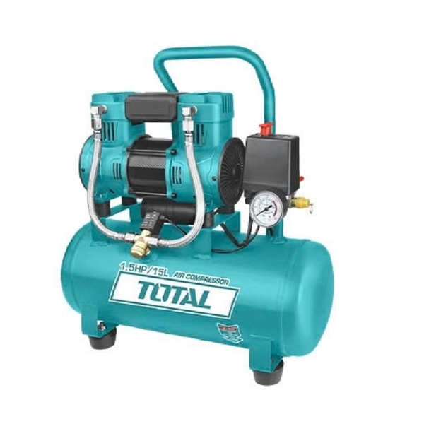 Máy Nén Khí Không Dầu Total 1.5HP 15L TCS1110152T