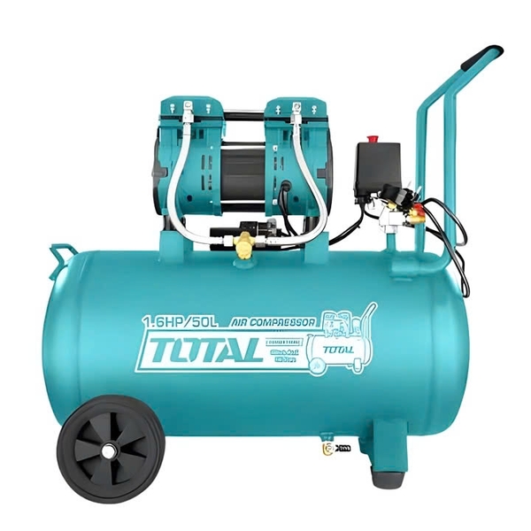 Máy Nén Khí Không Dầu Total 1.6HP 50L TCS1120508T