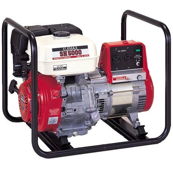 Máy Phát Điện Chạy Xăng Elemax 4.5KVA SH5000