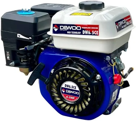 Động Cơ Chạy Xăng 6.5Hp Dewoo DW200MQH Tua Chậm
