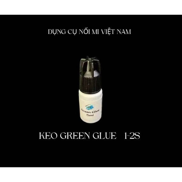 Keo nối mi Green Glue 1-2s, nhanh khô, giá rẻ