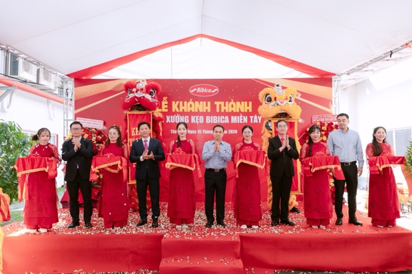 Lễ khánh thành Phân xưởng kẹo Bibica Miền Tây