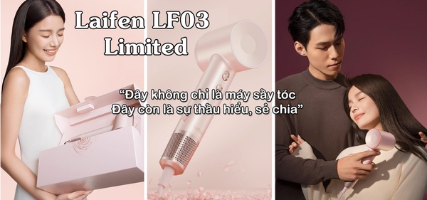Bộ quà tặng máy sấy tóc Laifen Swift LF03 Limited Better V