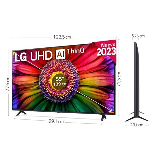 TV LG 55UR8050PSB Smart Tivi UHD 55 inch 2023