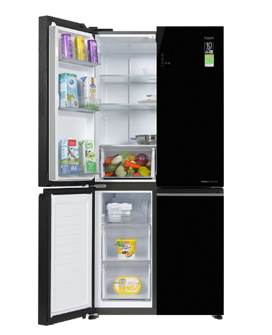 Tủ lạnh Aqua Inverter 469 Lít AQR-M560XA(GL) Nguyên Seal Giá Rẻ