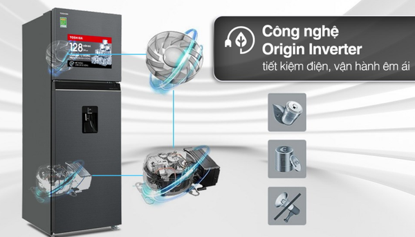 Tủ lạnh Toshiba Inverter 366 lít GR-RT435WEA-PMV(06)-MG Kho Điện Máy Giá Rẻ Nhất Hà Nội