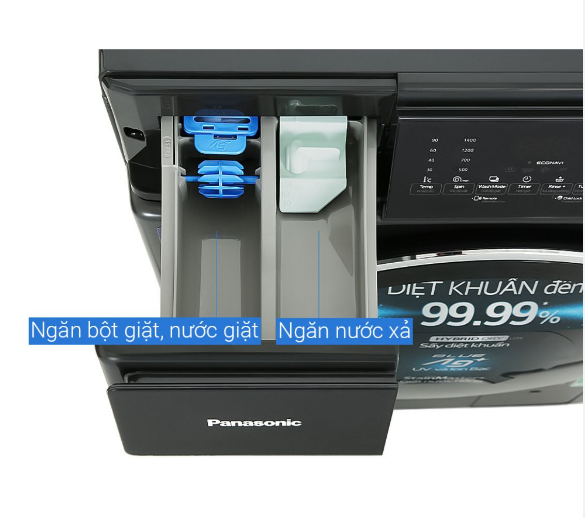 Máy giặt Panasonic Inverter giặt 10.5 kg - sấy tiện ích 2 kg NA-V105FR1BV Giá Rẻ Nhất Hà Nội