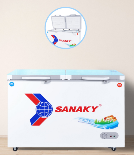 Tủ đông Sanaky 360 lít VH3699W2KD Mới 100%