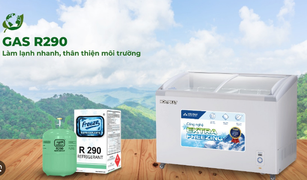 Tủ đông Hòa Phát 1 ngăn 451 lít HSF AD6451.C1 Mới 100% Chính Hãng Giá Rẻ Nhất