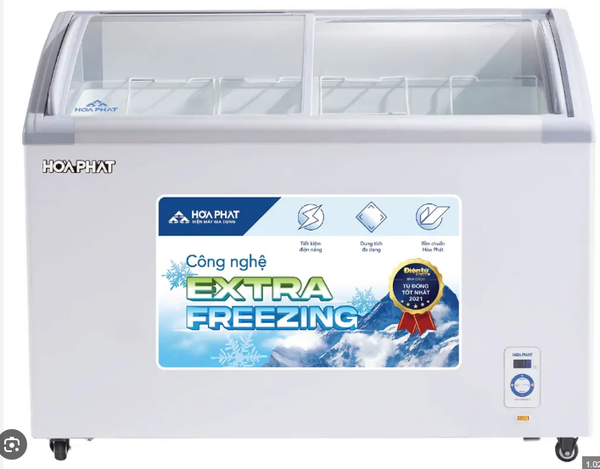 Tủ đông Hòa Phát 1 ngăn 357 lít HSF AD6357.C1 Giá Rẻ Chính Hãng Mới 100%