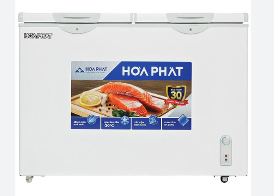 Tủ đông Hòa Phát 2 ngăn 245 lít HPF BD6245 Chính Hãng Mới 100% Giá Rẻ Nhất