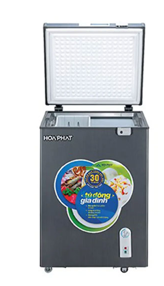 Tủ đông Hòa Phát 1 ngăn 107 lít HPF AD6107 Giá Rẻ CHính Hãng Mới 100%