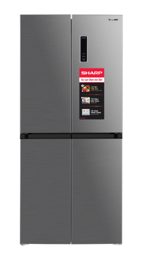 Tủ lạnh Sharp Inverter 362 lít Multi Door SJ-FX420V-SL  Mới 100%  Chính Hãng