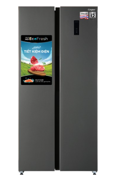 Tủ lạnh Casper Inverter 458 lít RS-460PG  Chính Hãng